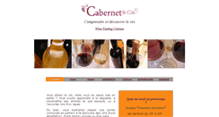 Desktop Screenshot of cabernetandcot.com